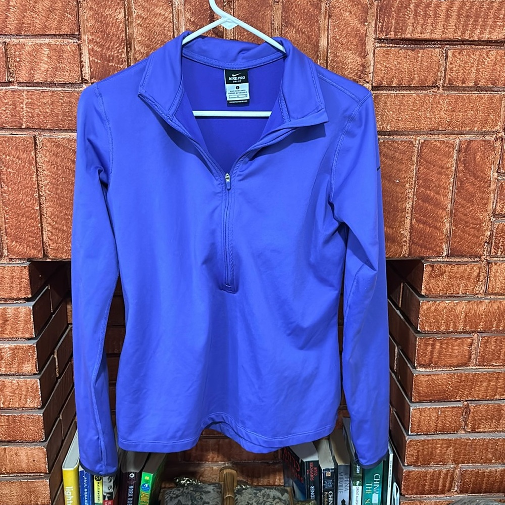 Nike Pro dri-fit half zip